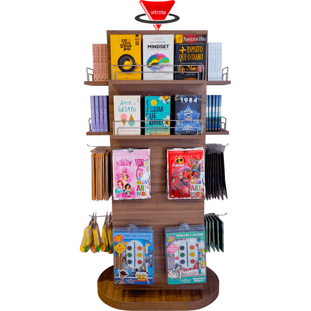 MISTO 220Medidas (cm):L: 80x50 | A: 160Capacidade média:100 livros120 livros infantis