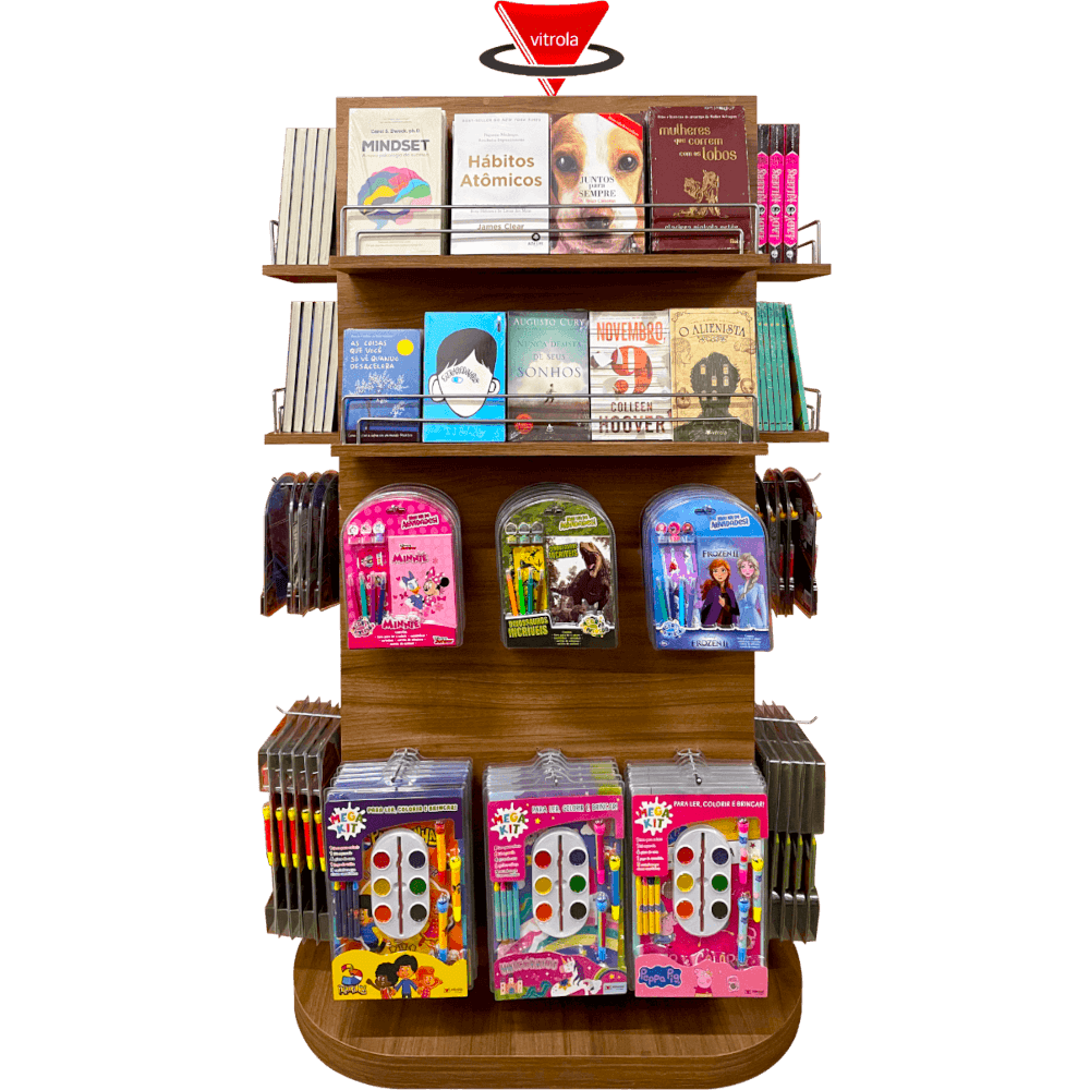 MISTO 310Medidas (cm):L: 100x50 | A: 160Capacidade média:150 livros160 livros infantis