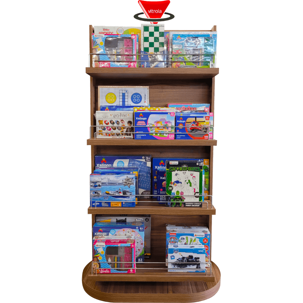 BRINQUEDOSMedidas (cm):L: 75x55 | A: 160Capacidade média:100 brinquedos